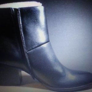 vaneli black nappa boots size 10